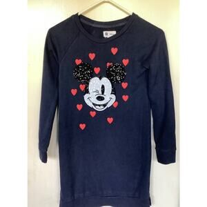 Mickey Mouse sweater dress girls' size 8